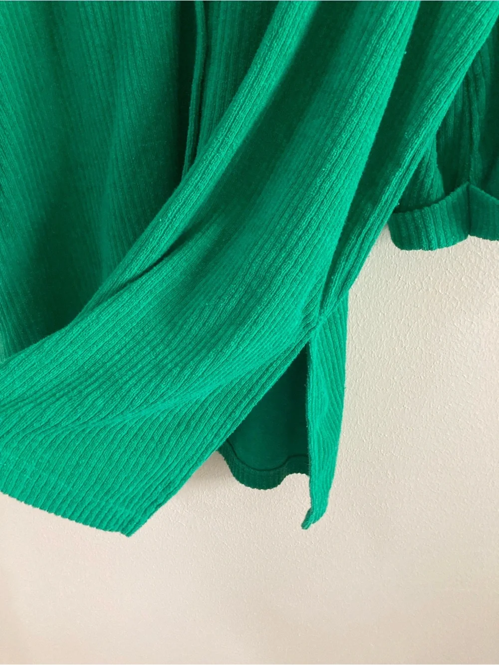 Nasty Gal Green Corduroy Two-Piece Loungewear Set